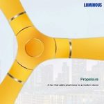 Luminous Propelaire 1200mm 3 Blade Ceiling Fan