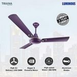 Luminous Triana 1200mm 3 Blade Ceiling Fan